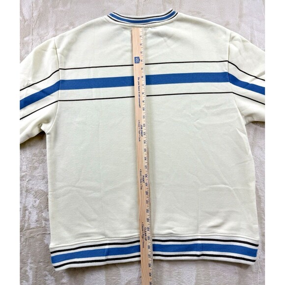 Taylor Swift Midnights Sweatshirt Womens Large Beige Fleece Pullover - Picture 5 of 6